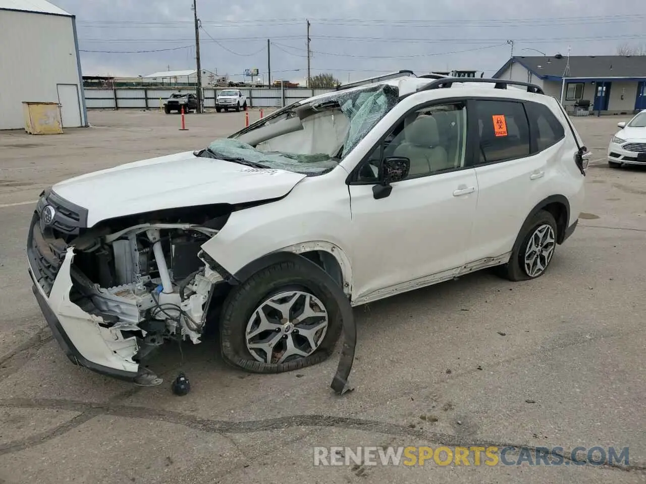 1 fotografías del automóvil dañado JF2SKAEC1PH413750 SUBARU FORESTER 2023