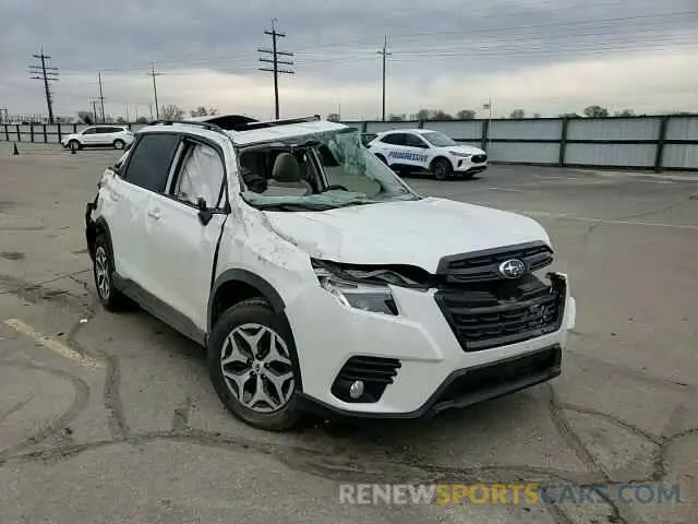 12 fotografías del automóvil dañado JF2SKAEC1PH413750 SUBARU FORESTER 2023
