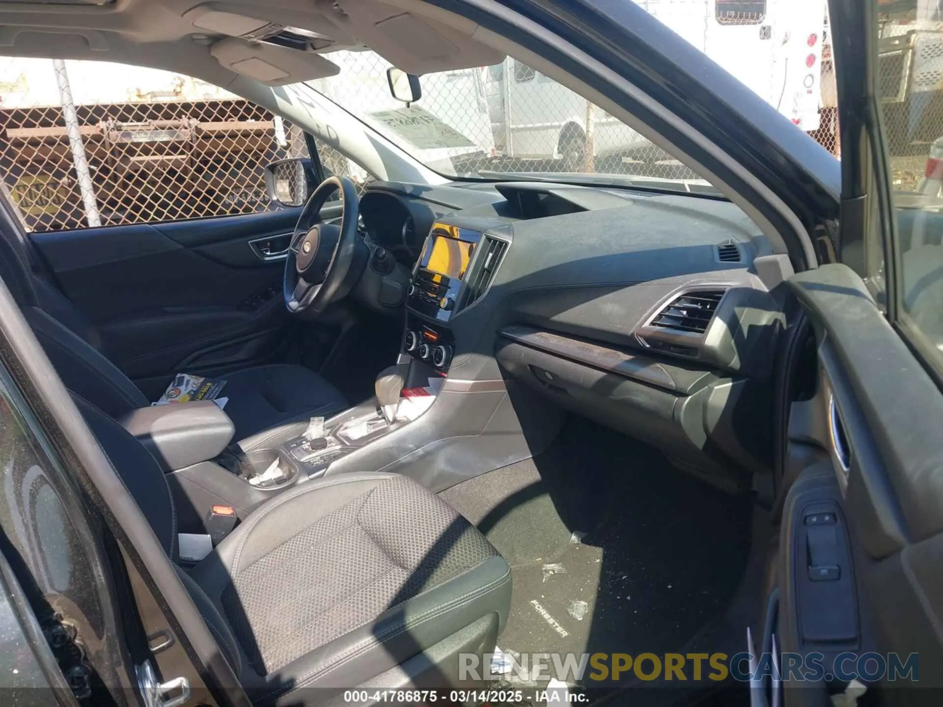 5 fotografías del automóvil dañado JF2SKAEC4PH408493 SUBARU FORESTER 2023