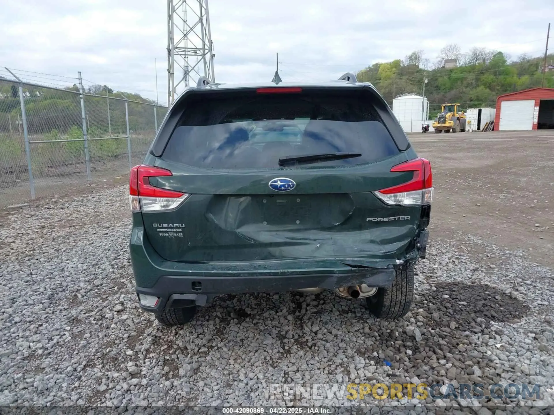17 fotografías del automóvil dañado JF2SKAEC4PH550195 SUBARU FORESTER 2023