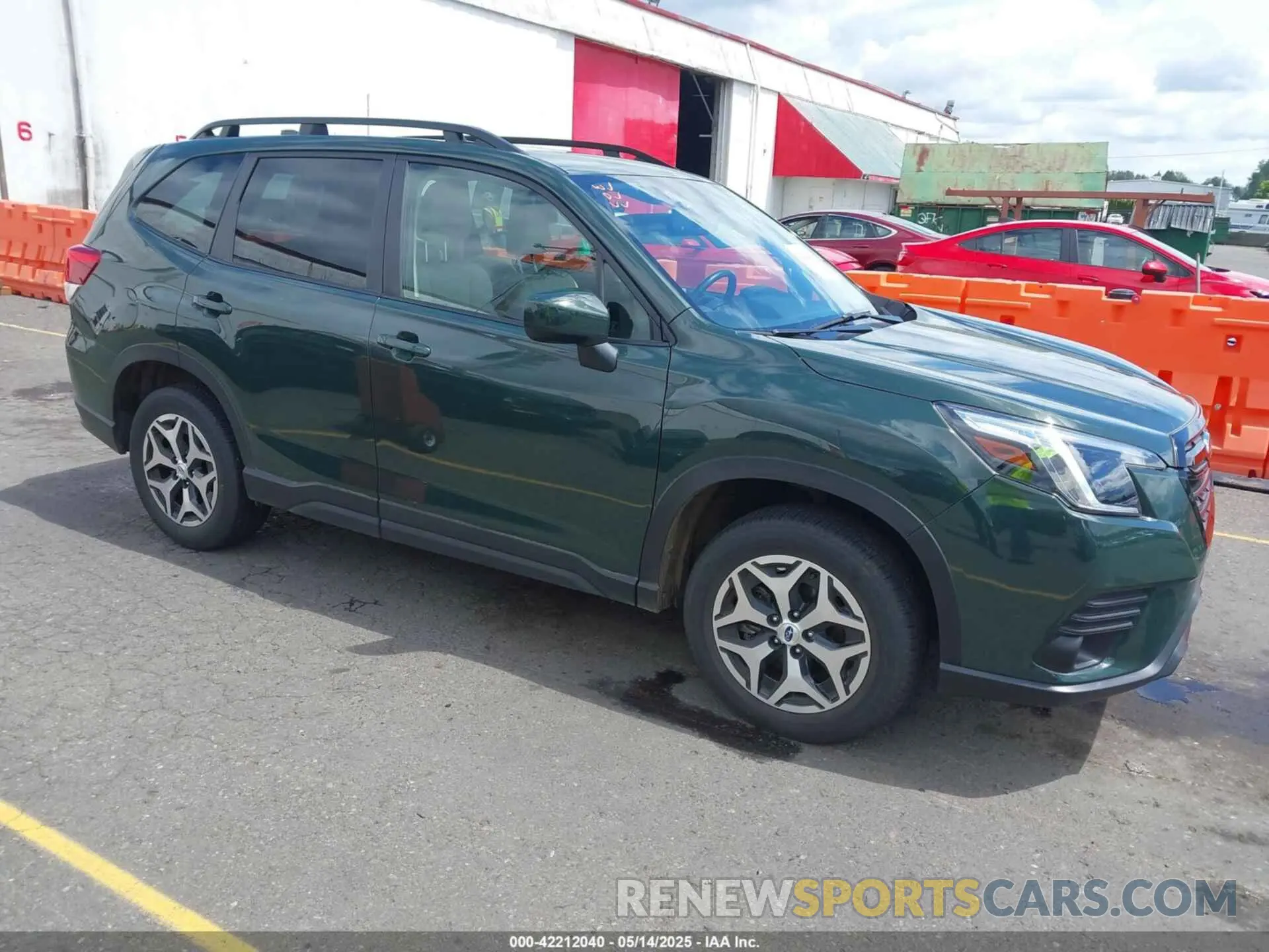 1 fotografías del automóvil dañado JF2SKAEC8PH535960 SUBARU FORESTER 2023
