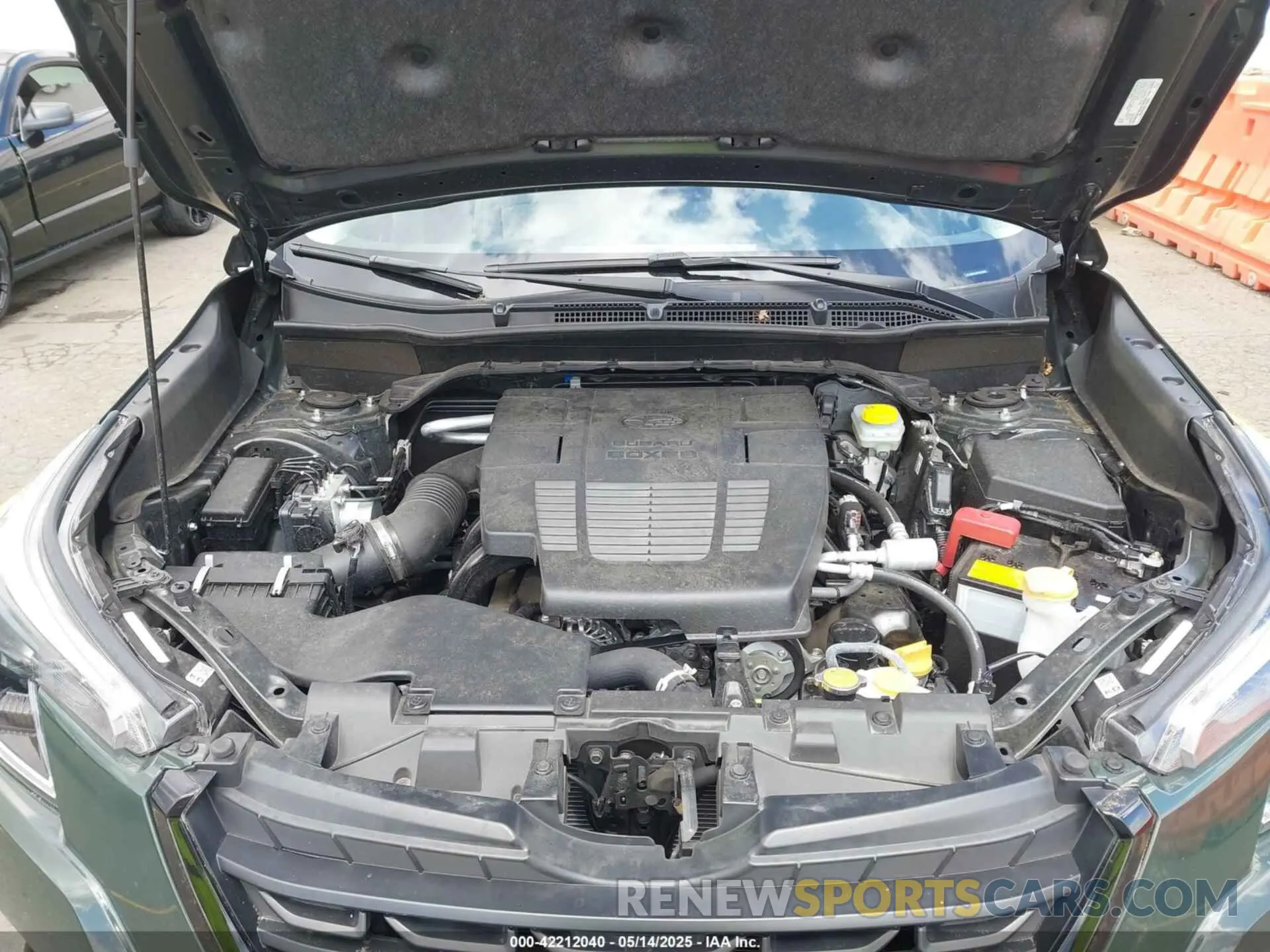 10 fotografías del automóvil dañado JF2SKAEC8PH535960 SUBARU FORESTER 2023