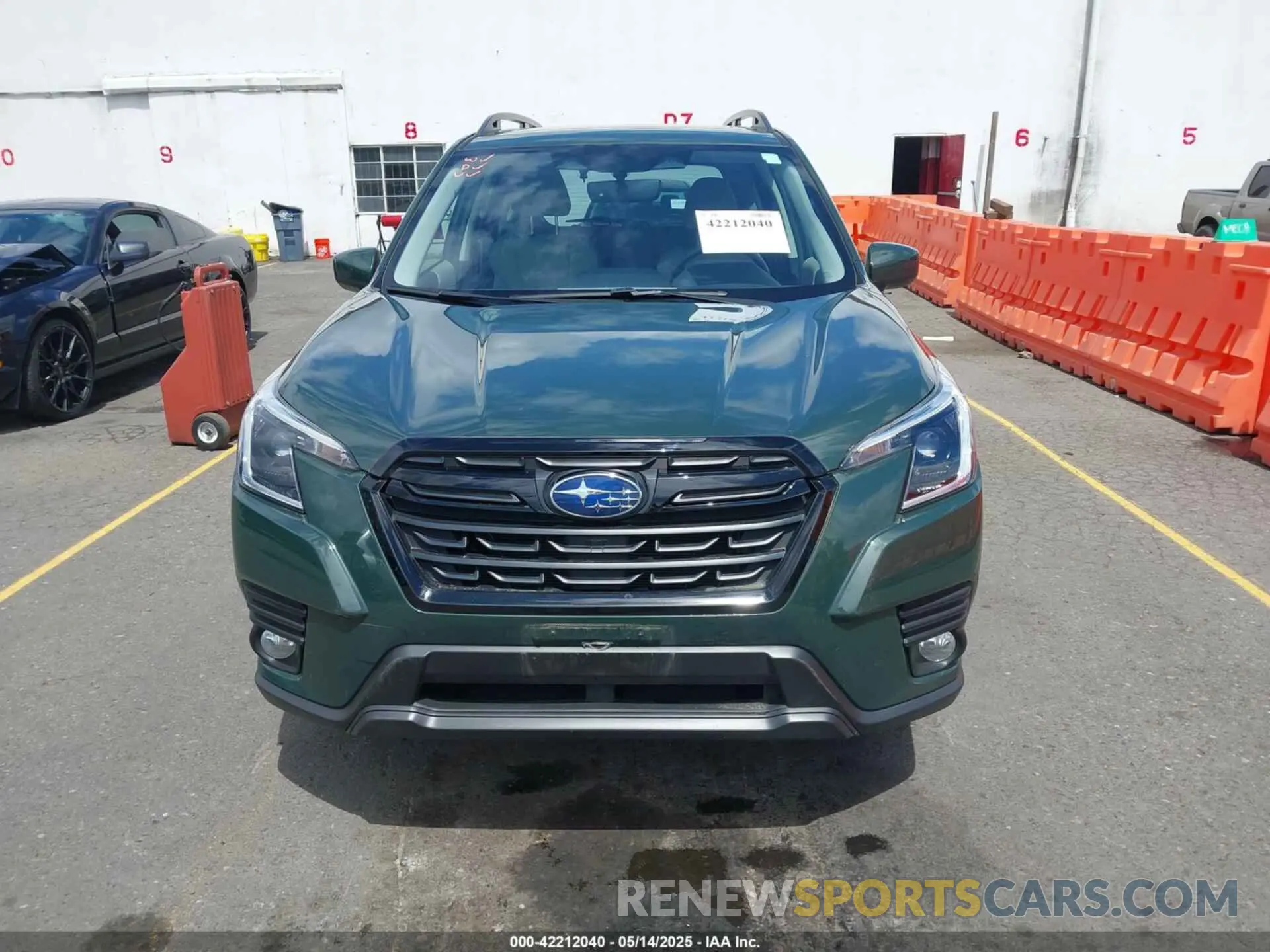 12 fotografías del automóvil dañado JF2SKAEC8PH535960 SUBARU FORESTER 2023