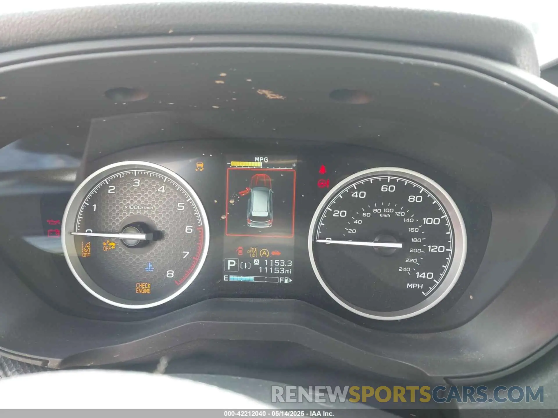 7 fotografías del automóvil dañado JF2SKAEC8PH535960 SUBARU FORESTER 2023
