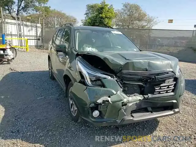 11 fotografías del automóvil dañado JF2SKAECXPH533143 SUBARU FORESTER 2023