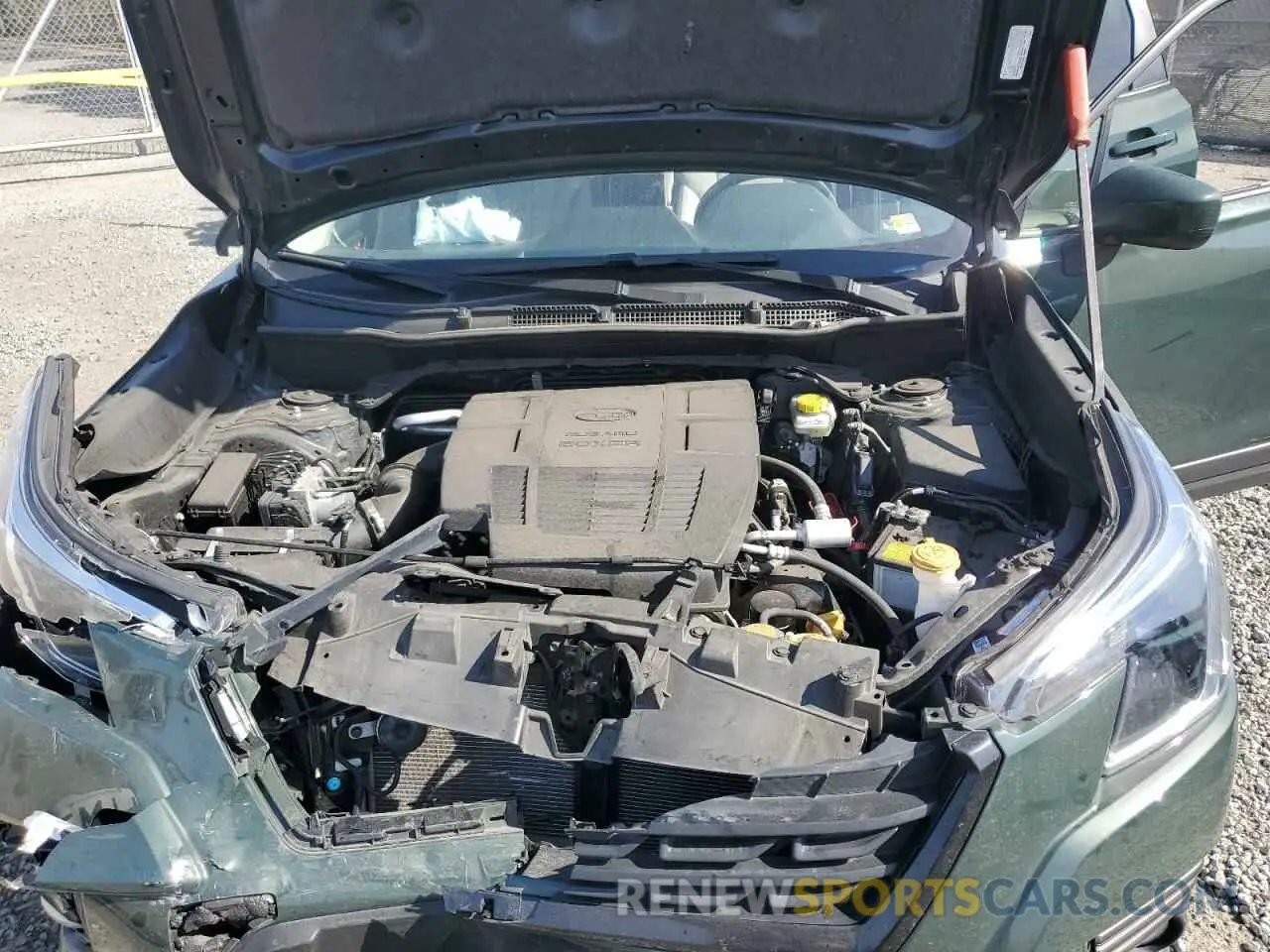 14 fotografías del automóvil dañado JF2SKAECXPH533143 SUBARU FORESTER 2023