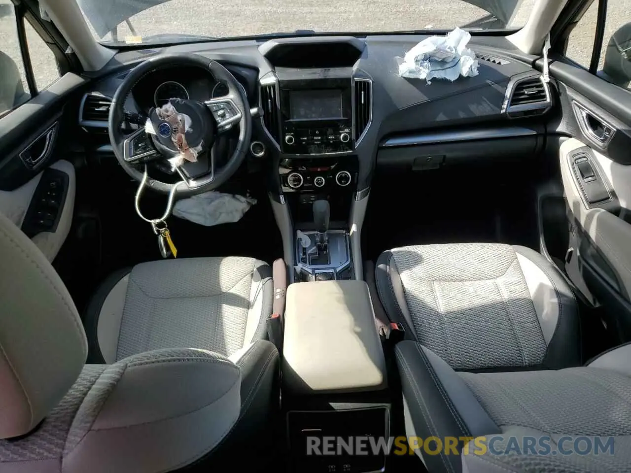 8 fotografías del automóvil dañado JF2SKAECXPH533143 SUBARU FORESTER 2023