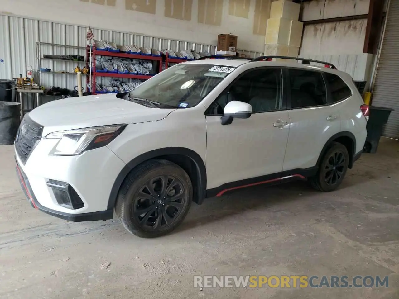 1 fotografías del automóvil dañado JF2SKAGC1PH523551 SUBARU FORESTER 2023