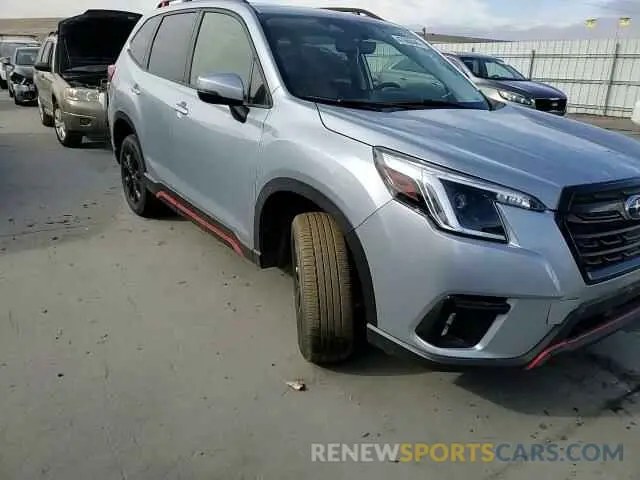 12 fotografías del automóvil dañado JF2SKAGC6PH510827 SUBARU FORESTER 2023