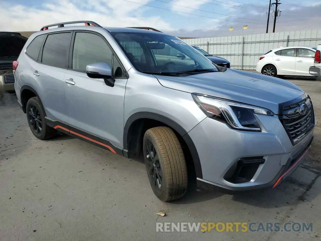 4 fotografías del automóvil dañado JF2SKAGC6PH510827 SUBARU FORESTER 2023