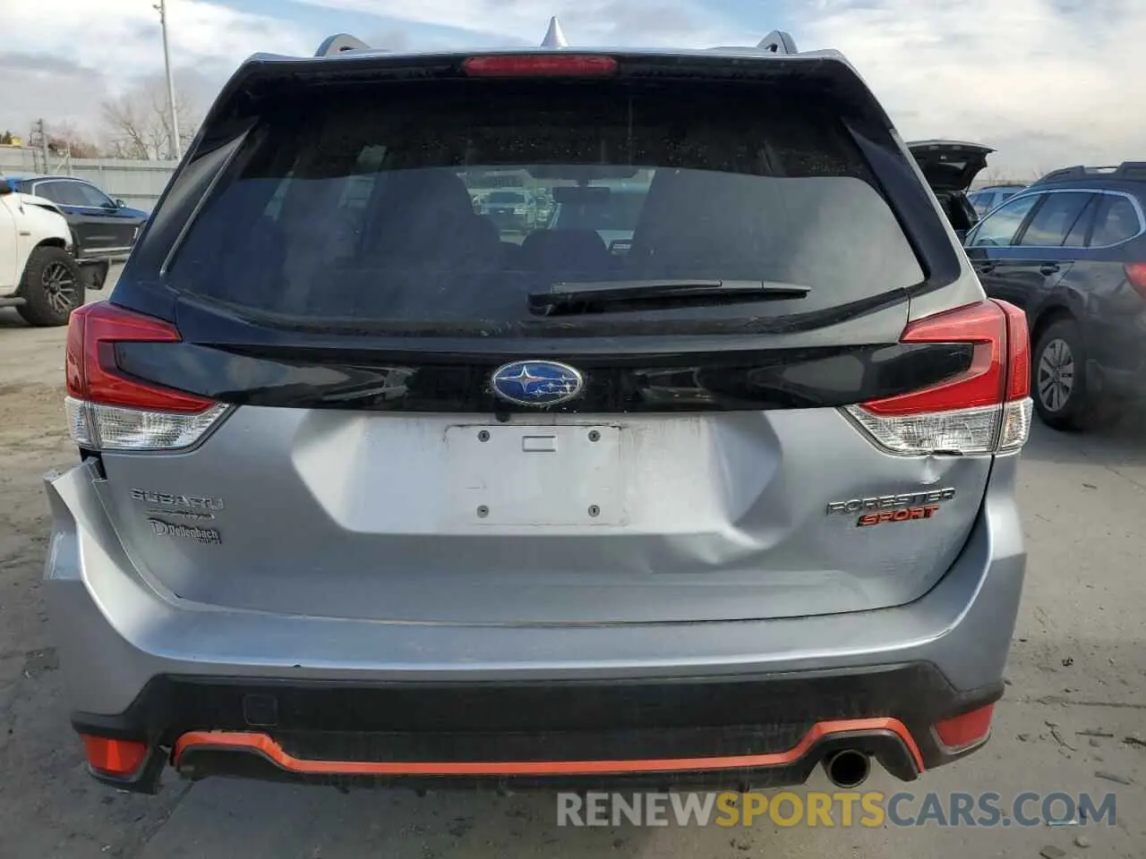 6 fotografías del automóvil dañado JF2SKAGC6PH510827 SUBARU FORESTER 2023