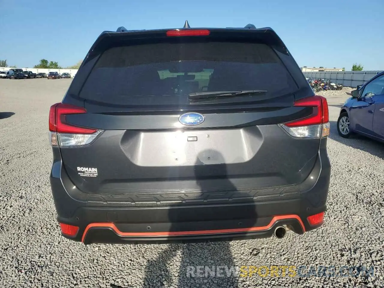 6 fotografías del automóvil dañado JF2SKAJC0PH426253 SUBARU FORESTER 2023