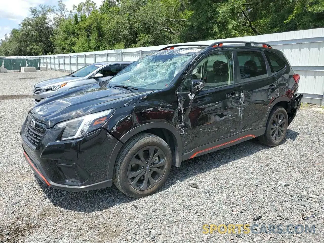 1 fotografías del automóvil dañado JF2SKAJC2PH400558 SUBARU FORESTER 2023