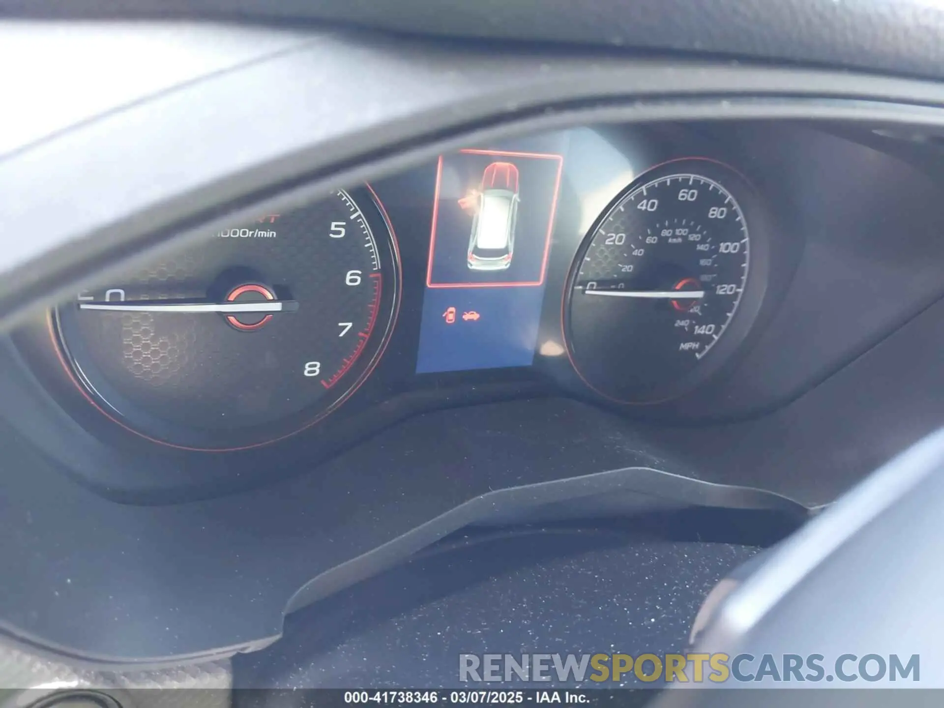 7 fotografías del automóvil dañado JF2SKAJC4PH418382 SUBARU FORESTER 2023
