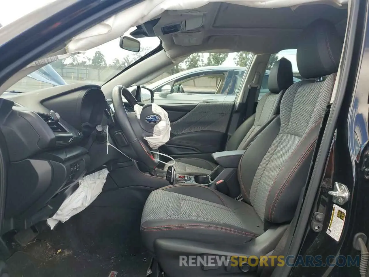 7 fotografías del automóvil dañado JF2SKAJC5PH439774 SUBARU FORESTER 2023