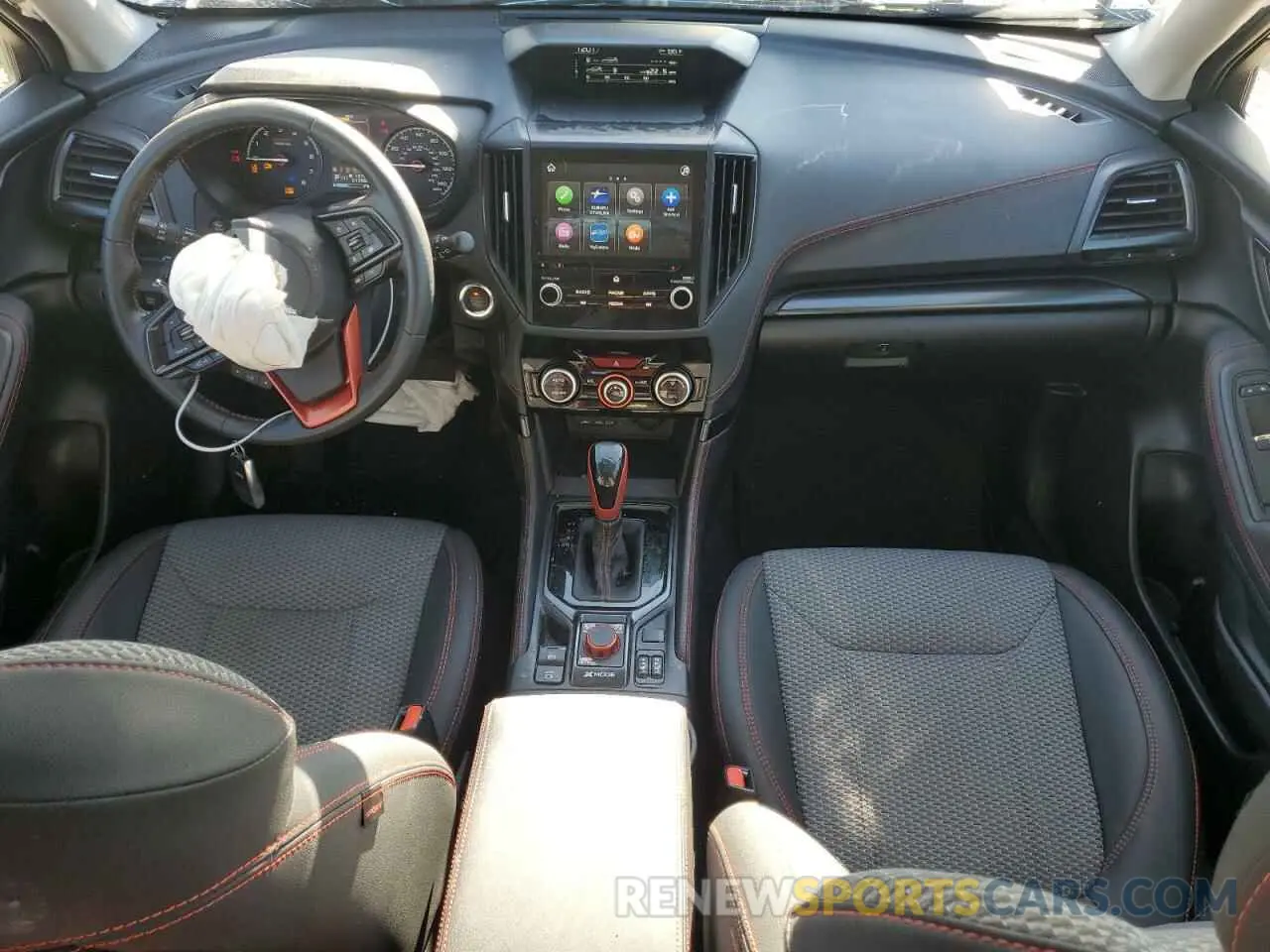 8 fotografías del automóvil dañado JF2SKAJC7PH466135 SUBARU FORESTER 2023