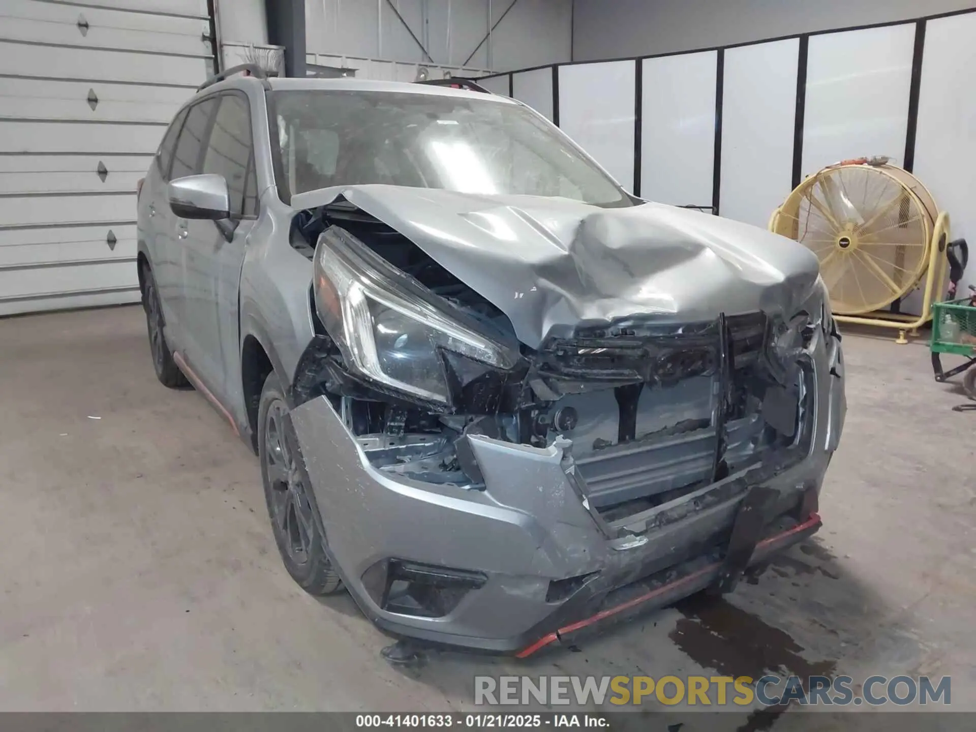 1 fotografías del automóvil dañado JF2SKAJC8PH498107 SUBARU FORESTER 2023