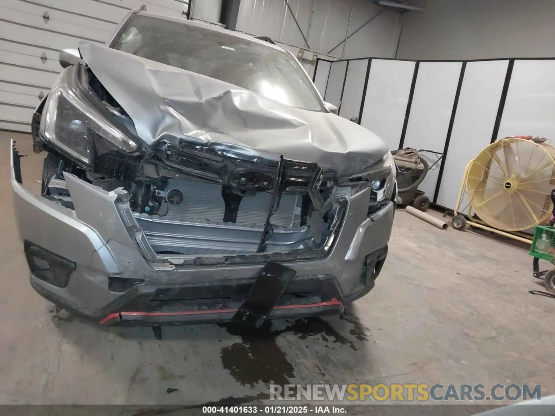 12 fotografías del automóvil dañado JF2SKAJC8PH498107 SUBARU FORESTER 2023