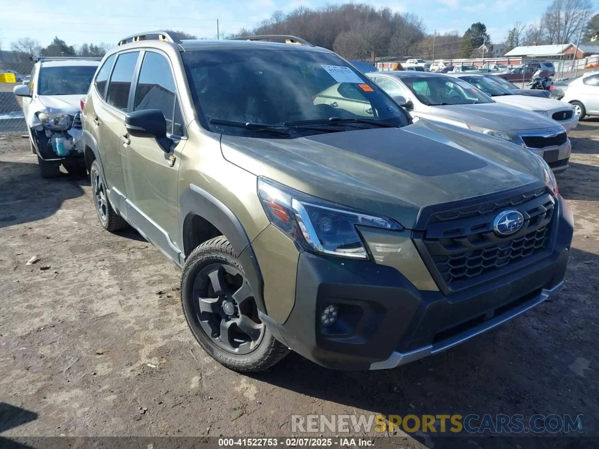 1 fotografías del automóvil dañado JF2SKALC7PH537427 SUBARU FORESTER 2023