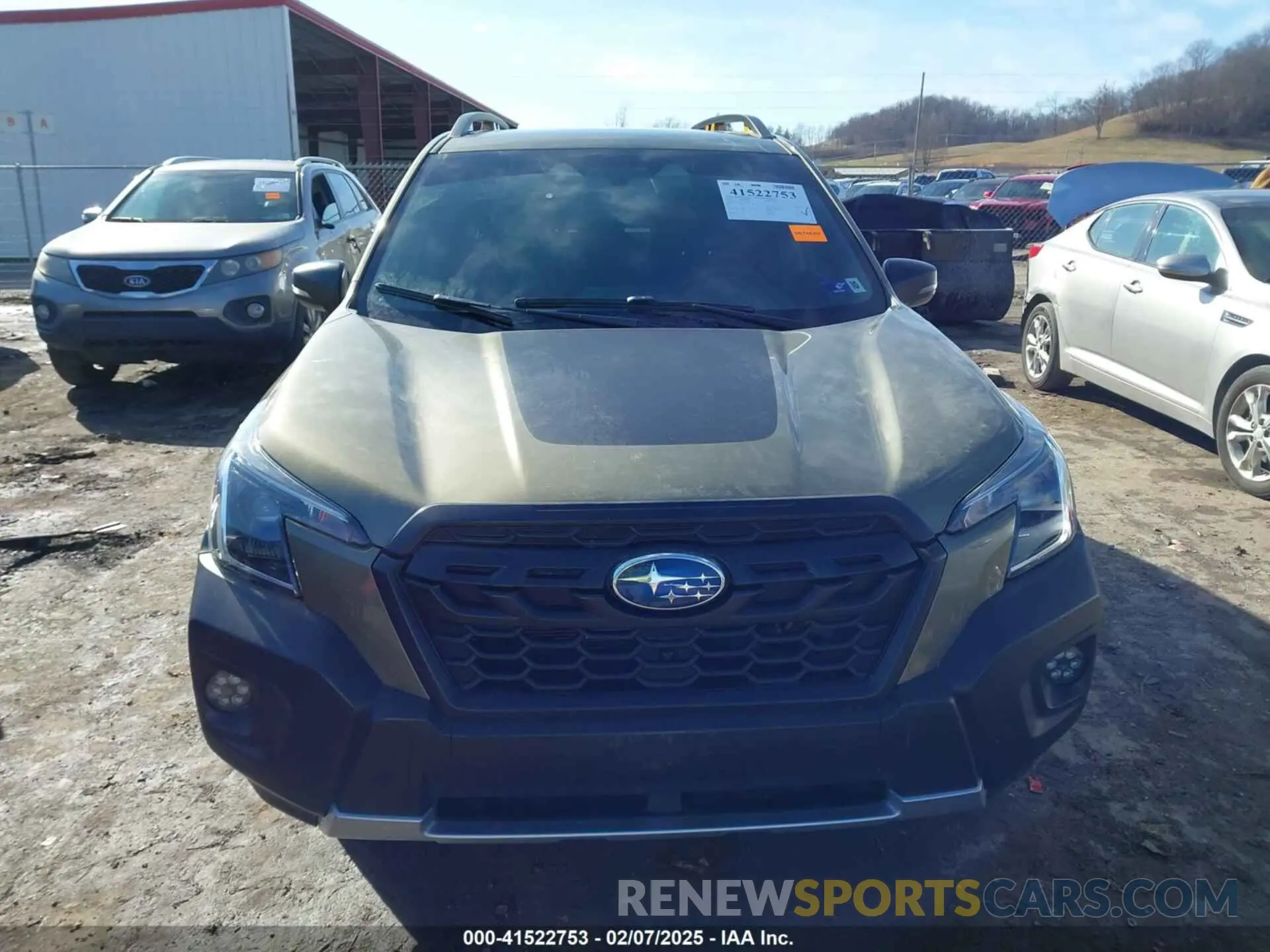 13 fotografías del automóvil dañado JF2SKALC7PH537427 SUBARU FORESTER 2023