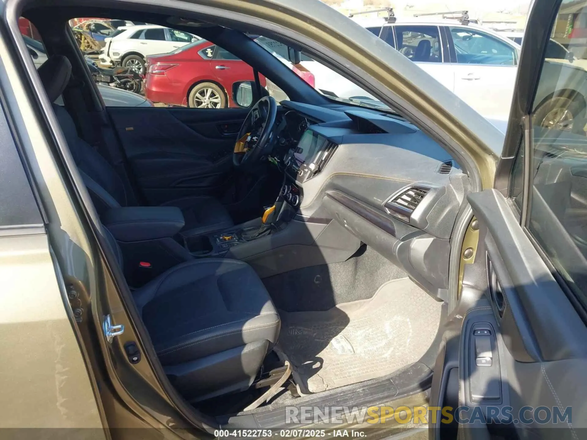 5 fotografías del automóvil dañado JF2SKALC7PH537427 SUBARU FORESTER 2023