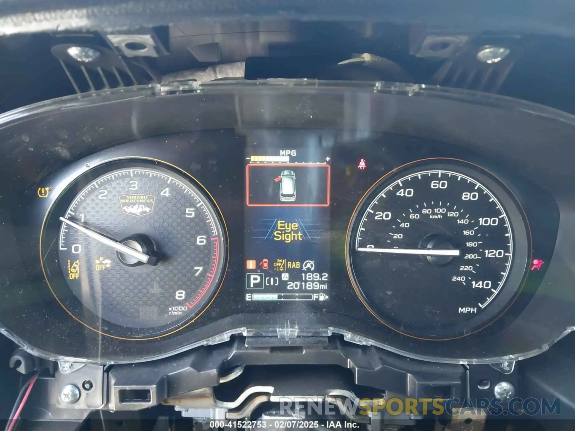 7 fotografías del automóvil dañado JF2SKALC7PH537427 SUBARU FORESTER 2023