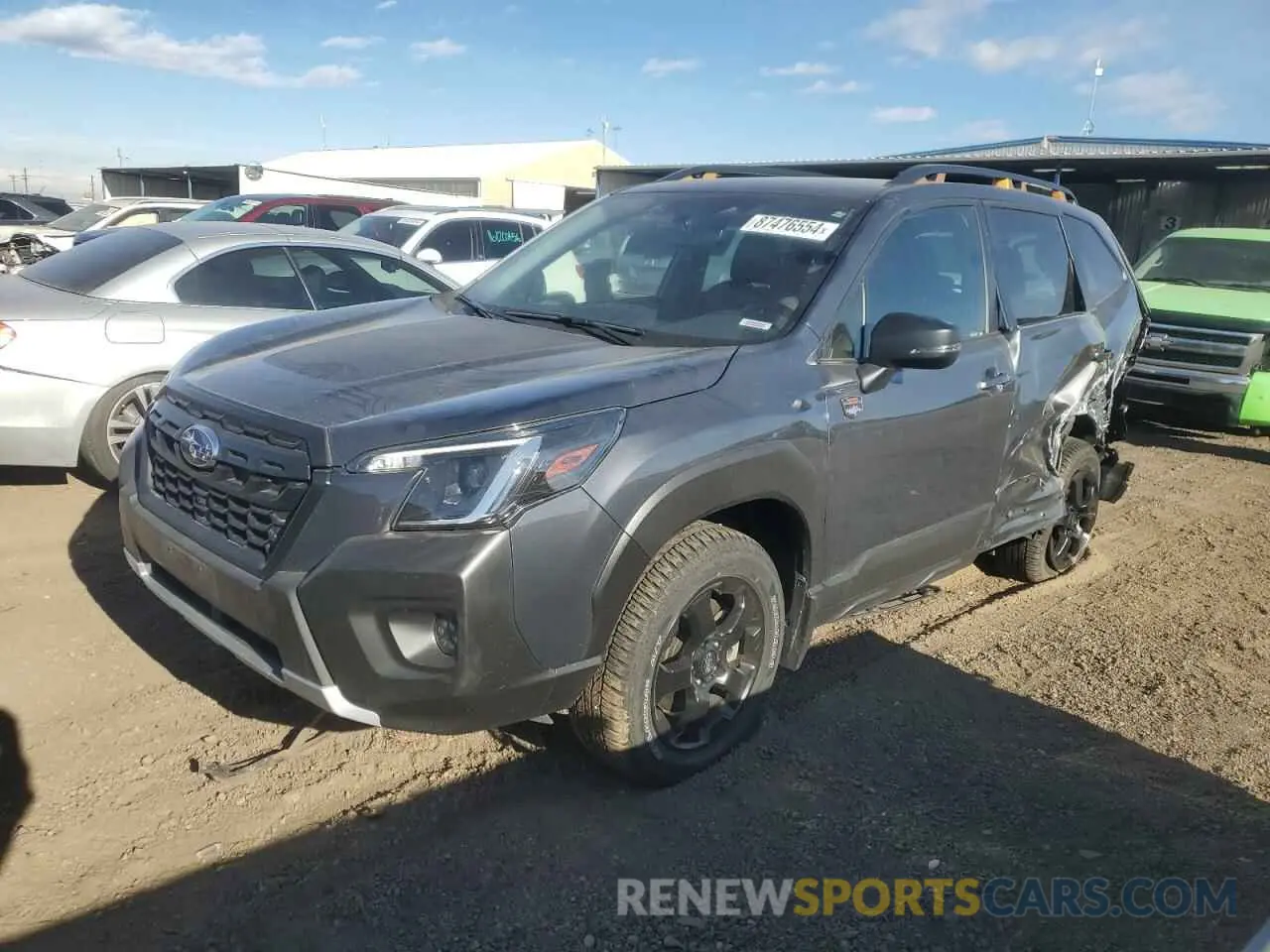 1 fotografías del automóvil dañado JF2SKALC9PH494581 SUBARU FORESTER 2023