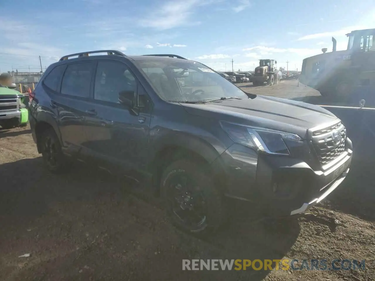 4 fotografías del automóvil dañado JF2SKALC9PH494581 SUBARU FORESTER 2023