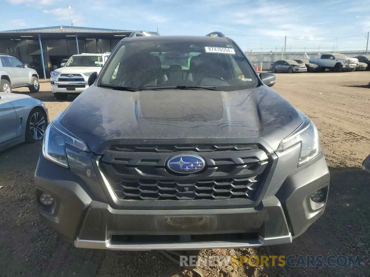 5 fotografías del automóvil dañado JF2SKALC9PH494581 SUBARU FORESTER 2023