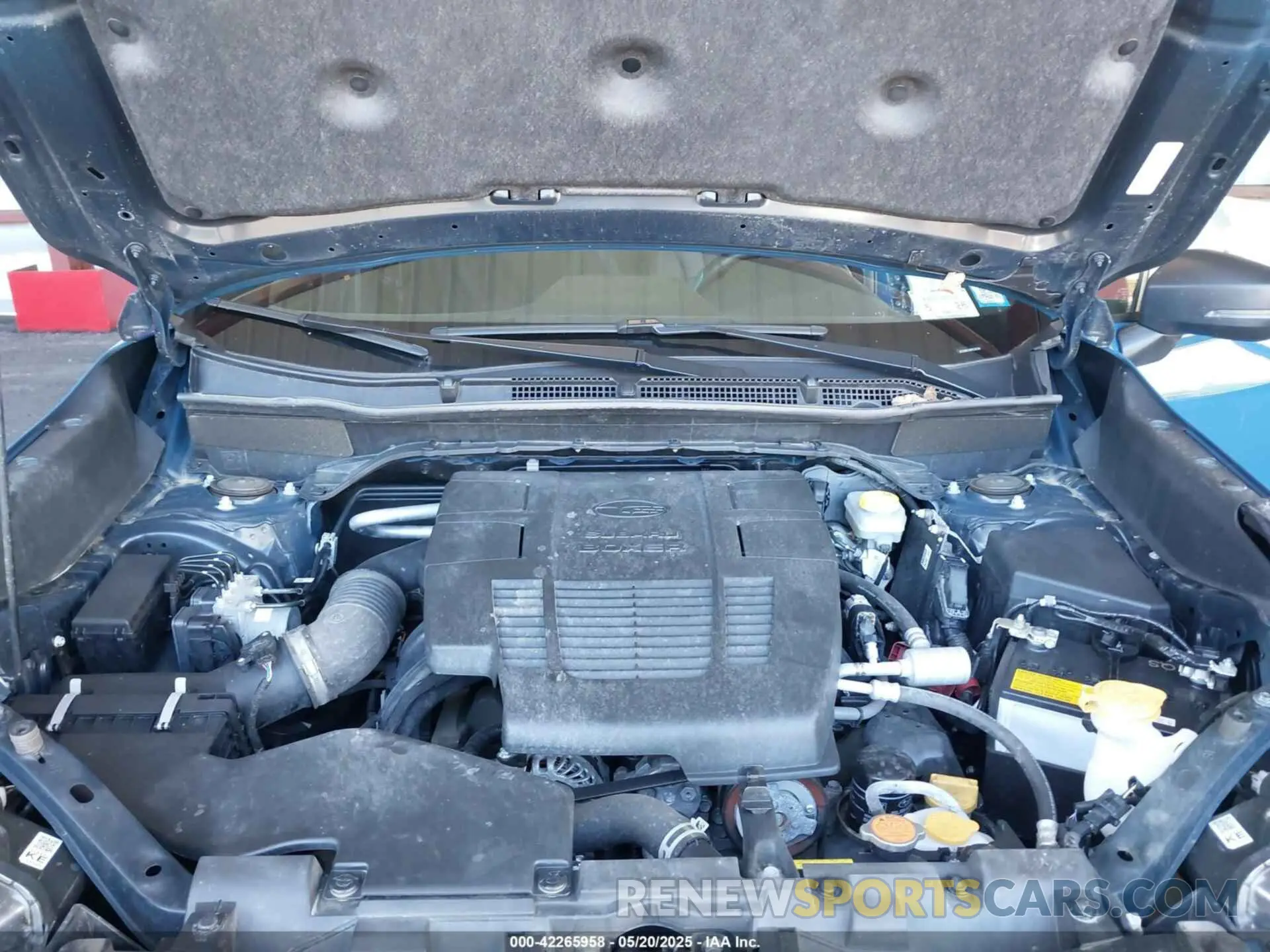 10 fotografías del automóvil dañado JF2SKALC9PH534190 SUBARU FORESTER 2023