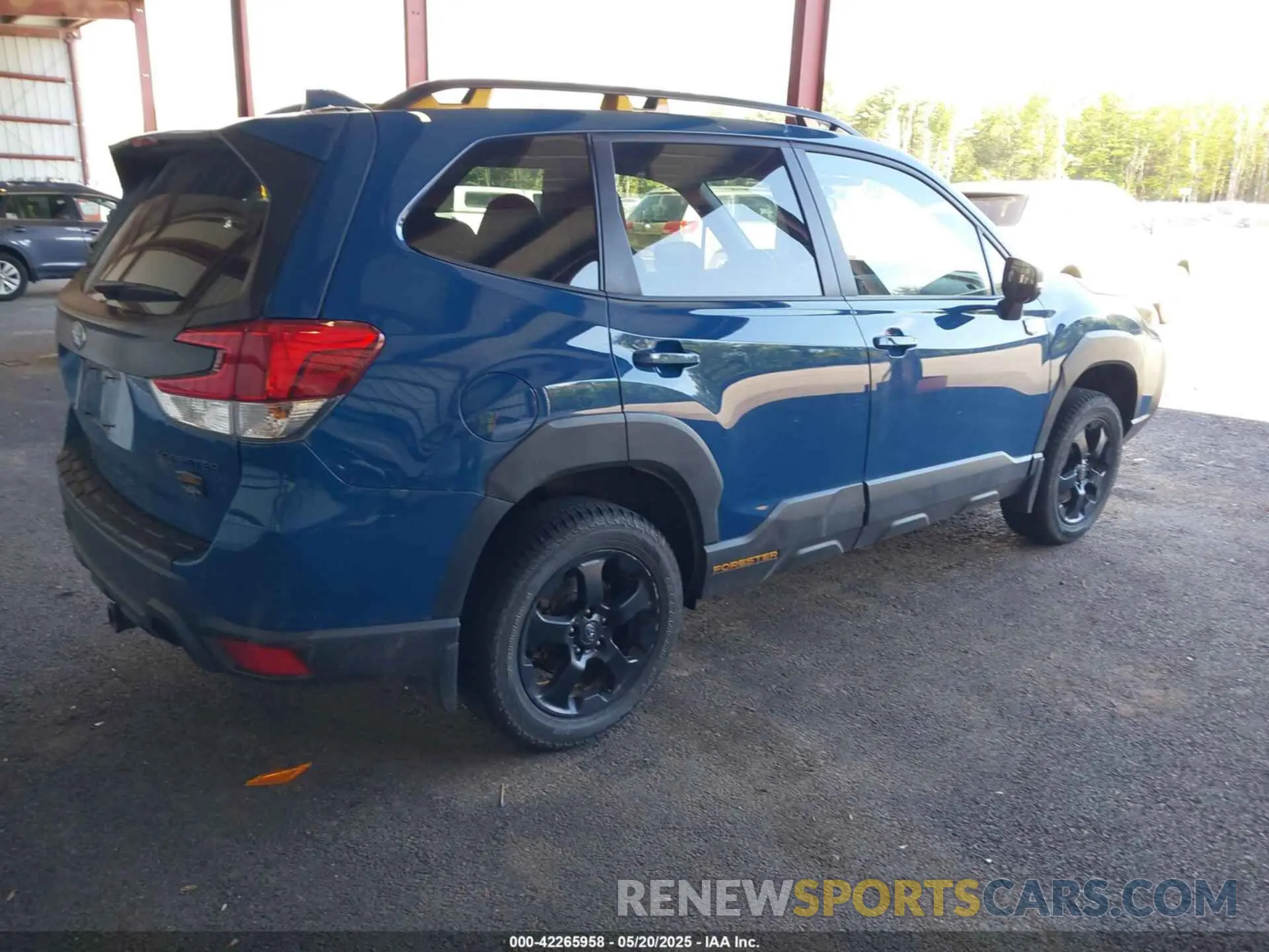 4 fotografías del automóvil dañado JF2SKALC9PH534190 SUBARU FORESTER 2023