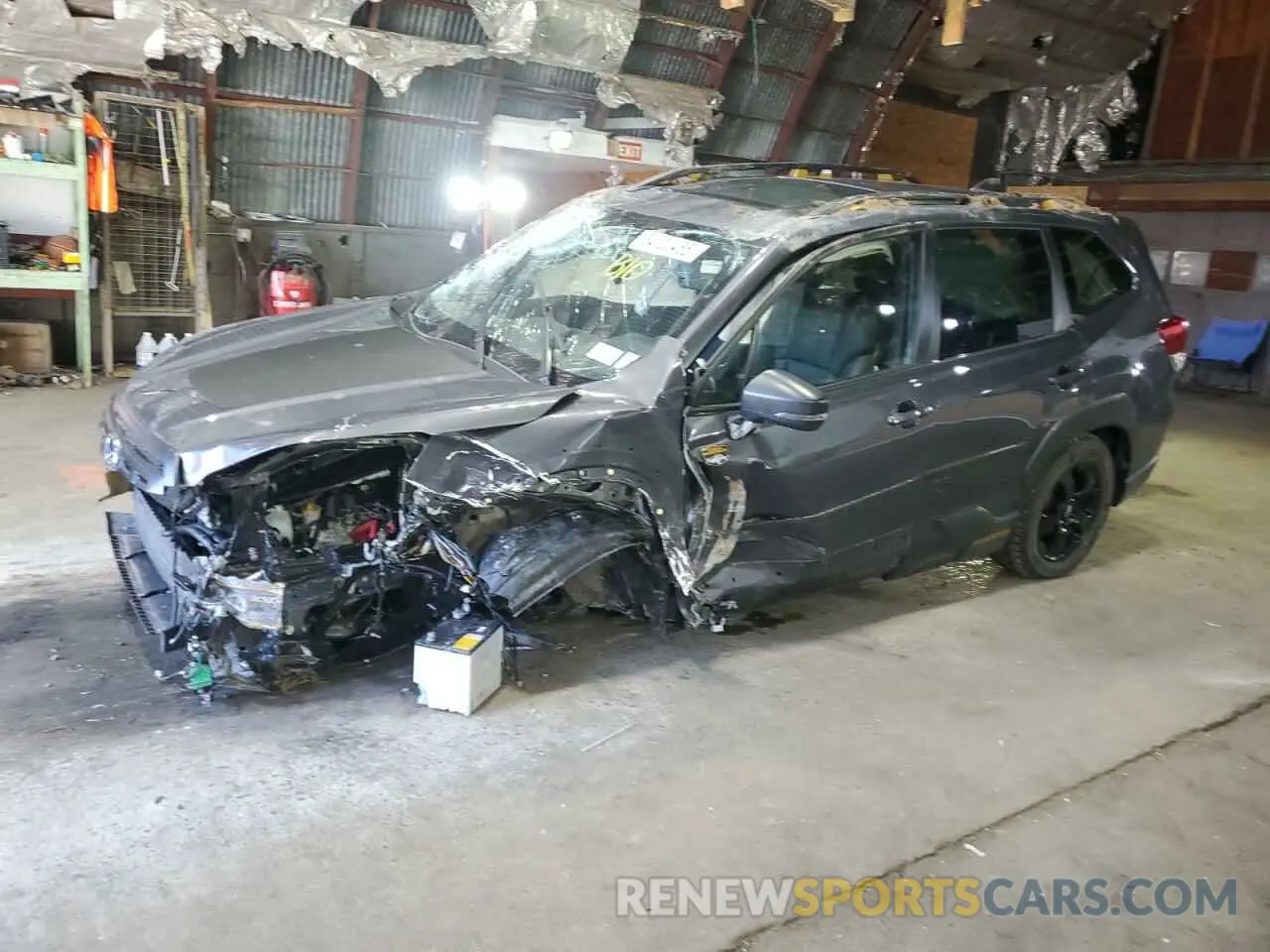 1 fotografías del automóvil dañado JF2SKALC9PH540183 SUBARU FORESTER 2023