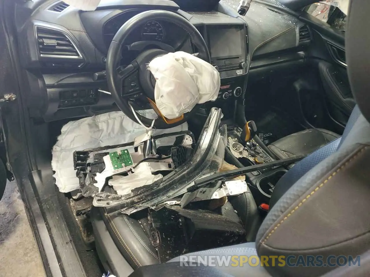 8 fotografías del automóvil dañado JF2SKALC9PH540183 SUBARU FORESTER 2023
