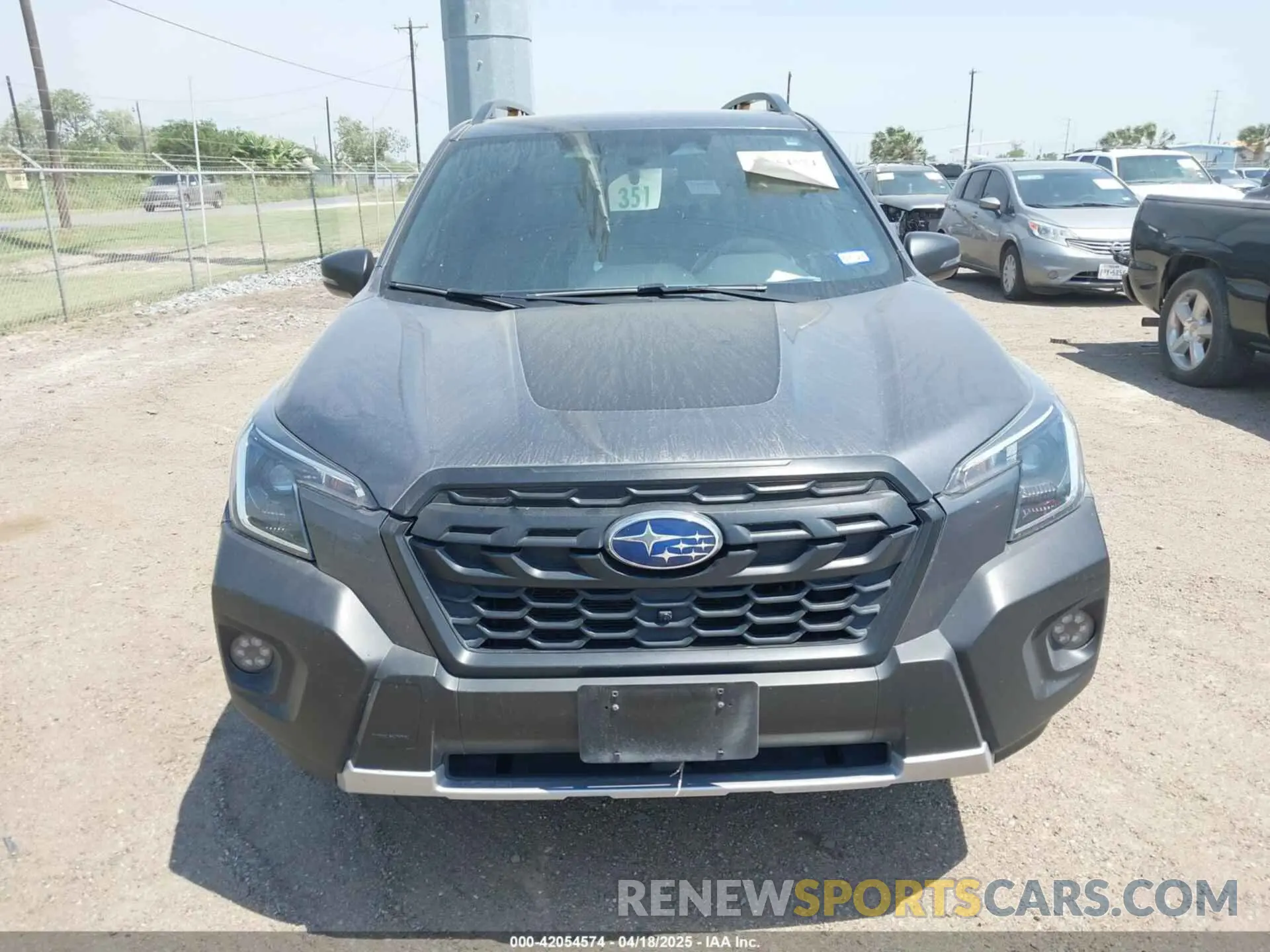 6 fotografías del automóvil dañado JF2SKAMC1PH503305 SUBARU FORESTER 2023