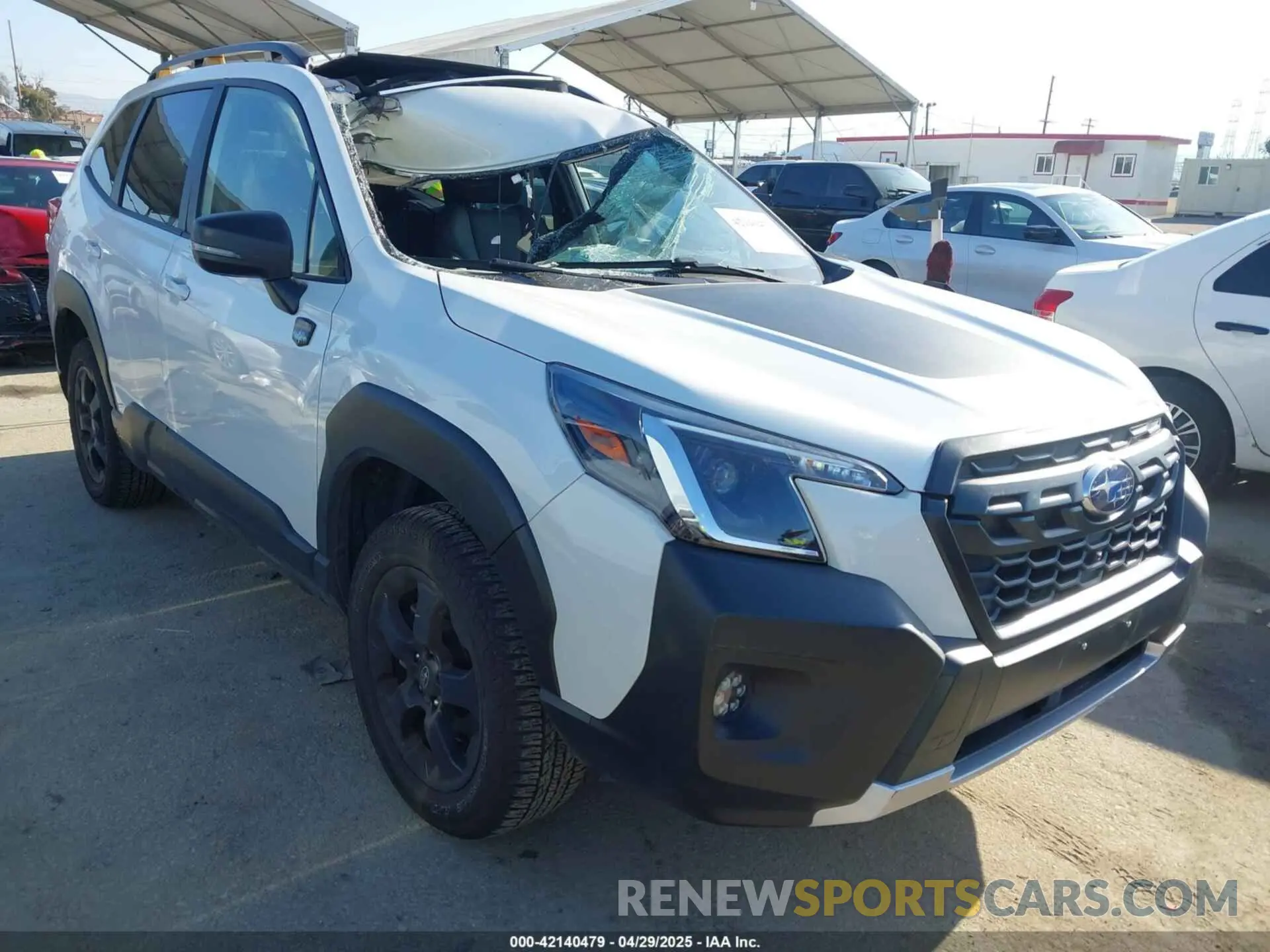 1 fotografías del automóvil dañado JF2SKAMC1PH503434 SUBARU FORESTER 2023