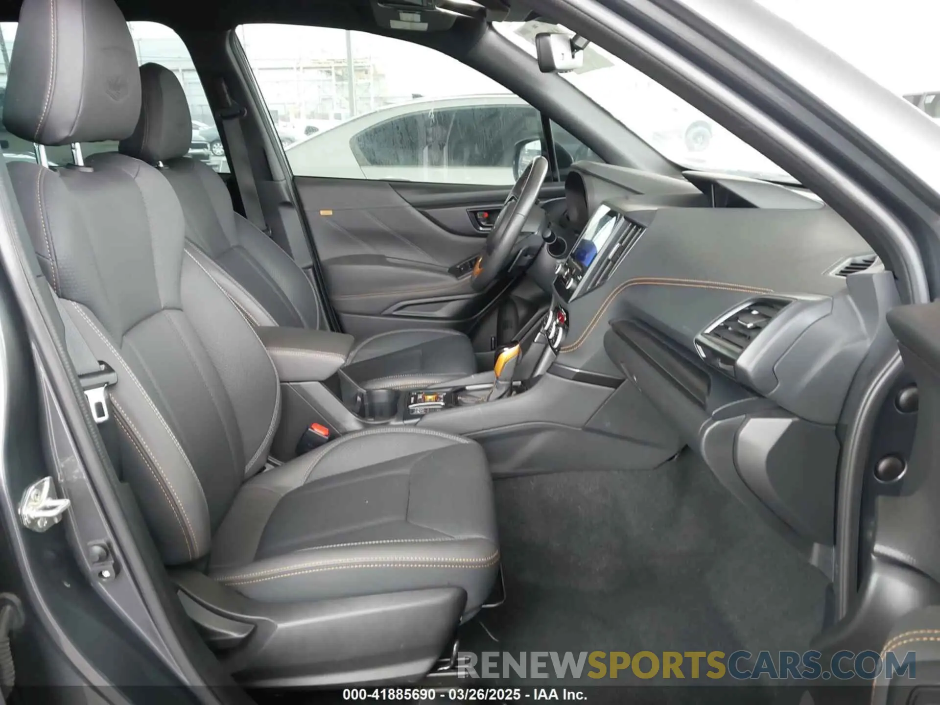 5 fotografías del automóvil dañado JF2SKAMC4PH412075 SUBARU FORESTER 2023