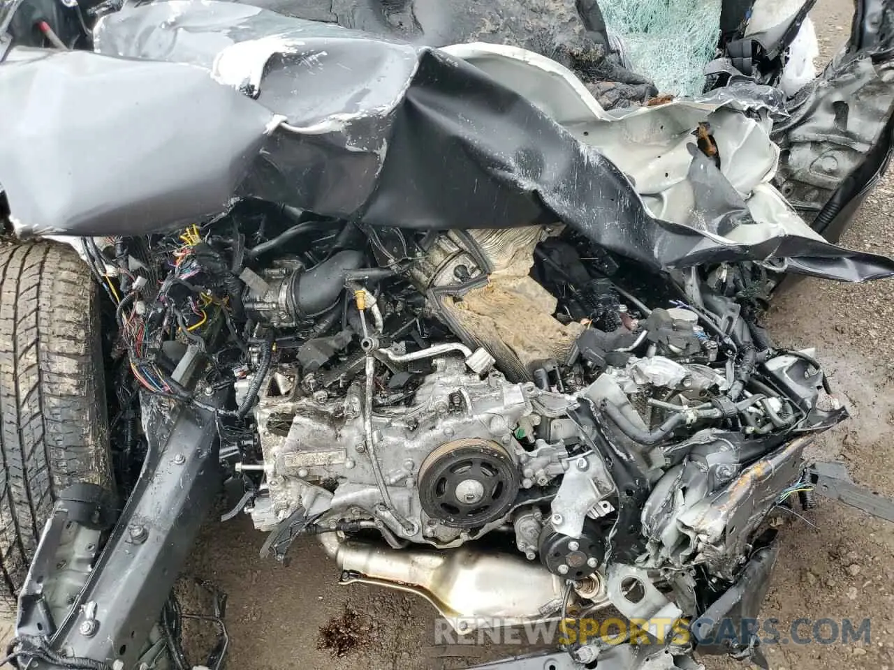 12 fotografías del automóvil dañado JF2SKAMC4PH496317 SUBARU FORESTER 2023