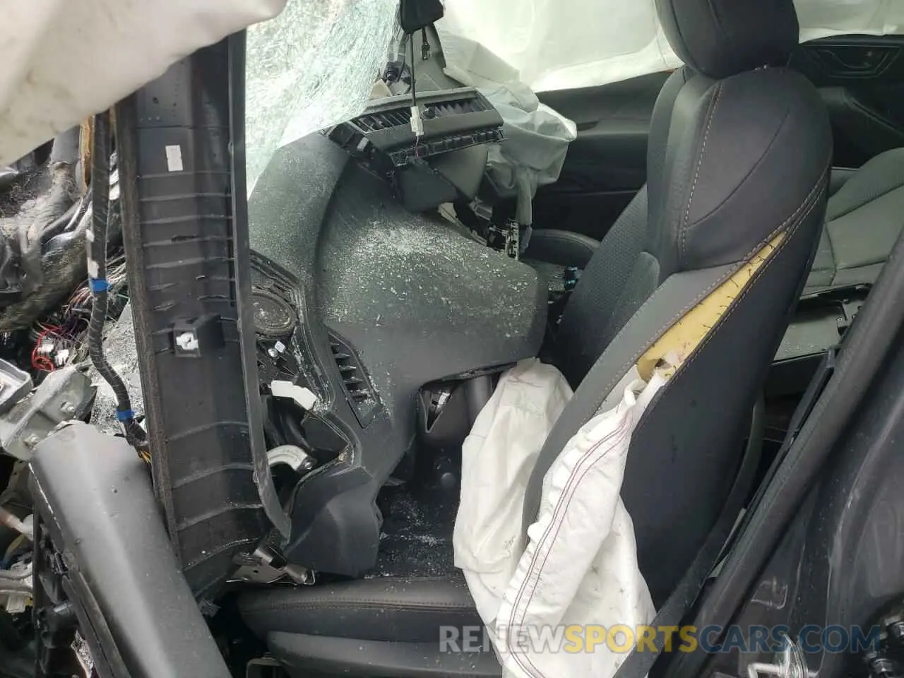 7 fotografías del automóvil dañado JF2SKAMC4PH496317 SUBARU FORESTER 2023