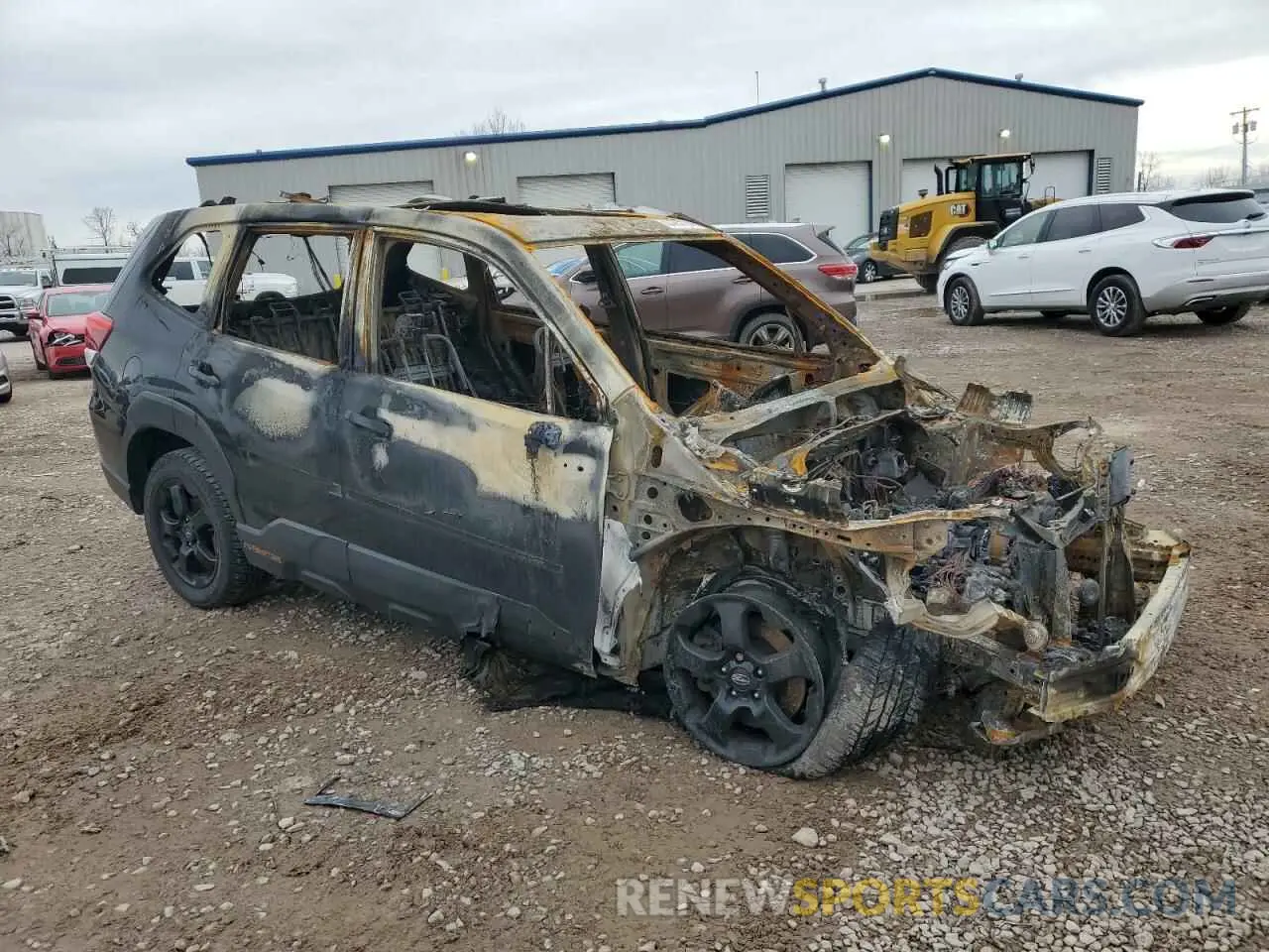 4 fotografías del automóvil dañado JF2SKAMC5PH444744 SUBARU FORESTER 2023