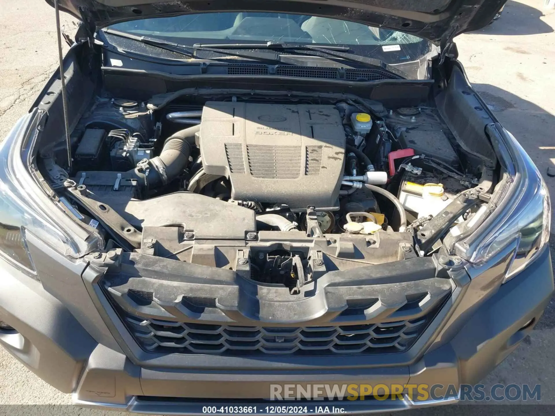 10 fotografías del automóvil dañado JF2SKAMC5PH502206 SUBARU FORESTER 2023