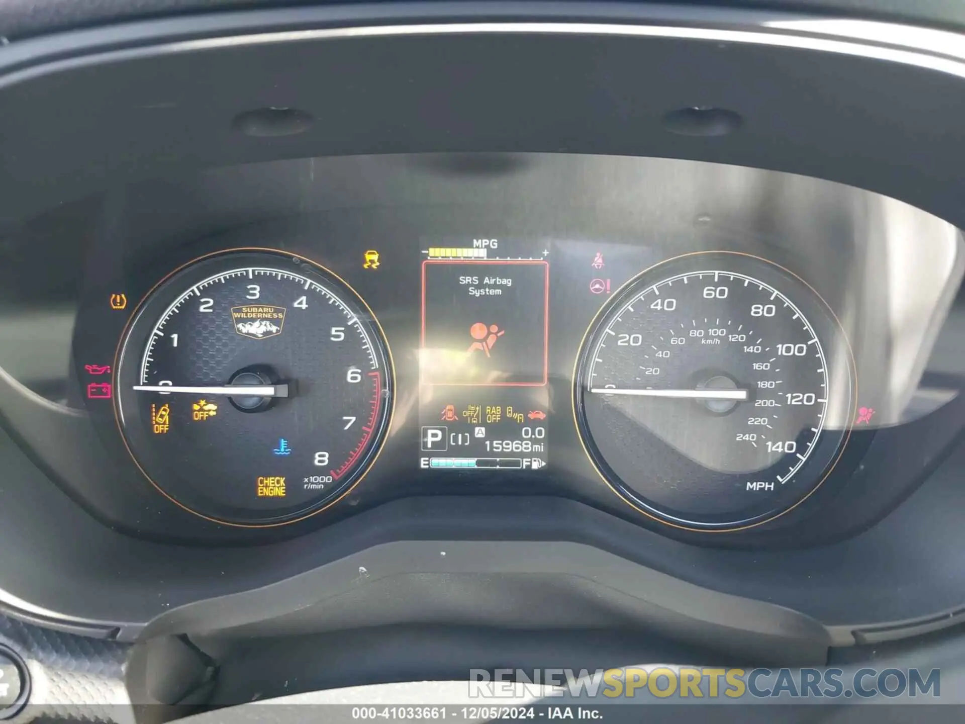 7 fotografías del automóvil dañado JF2SKAMC5PH502206 SUBARU FORESTER 2023