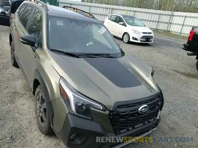 11 fotografías del automóvil dañado JF2SKAMC6PH438886 SUBARU FORESTER 2023