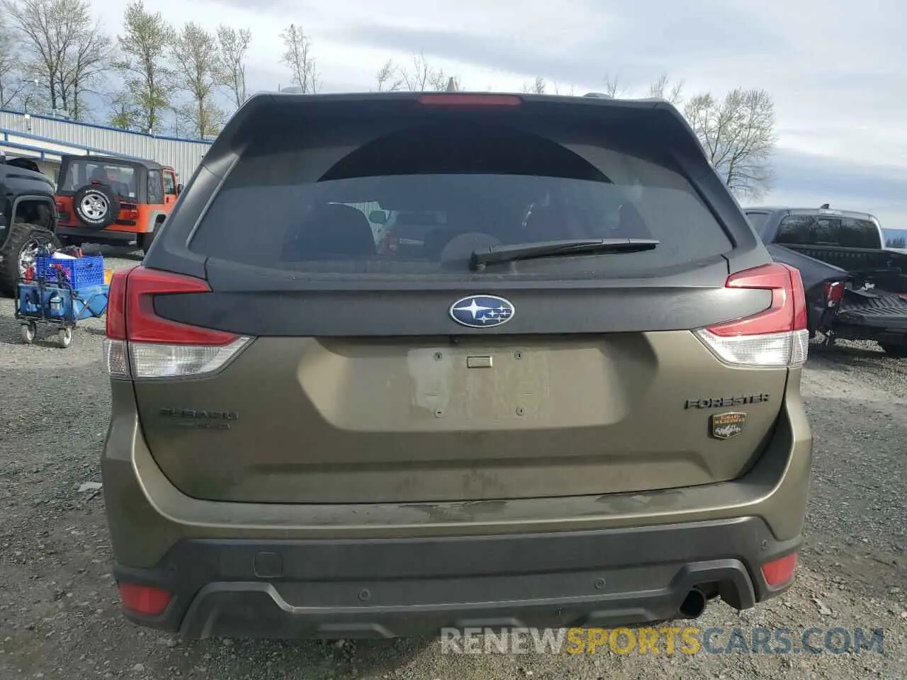 6 fotografías del automóvil dañado JF2SKAMC6PH438886 SUBARU FORESTER 2023