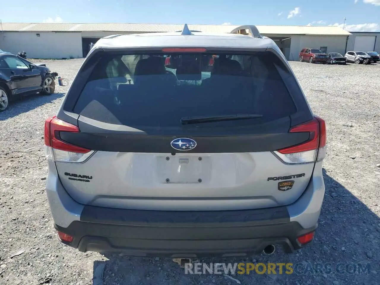 6 fotografías del automóvil dañado JF2SKAMC7PH539483 SUBARU FORESTER 2023