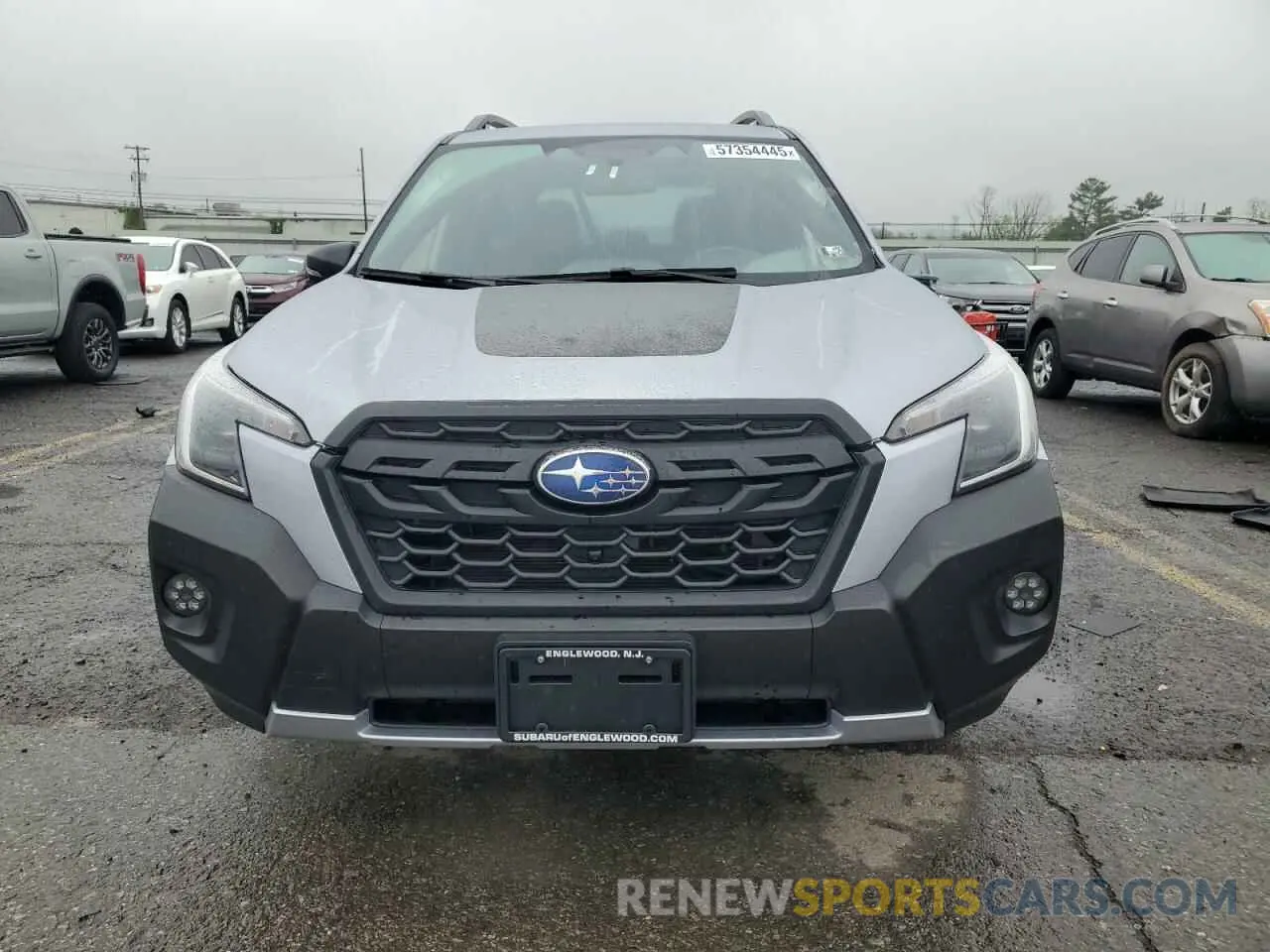 5 fotografías del automóvil dañado JF2SKAMC8PH436041 SUBARU FORESTER 2023