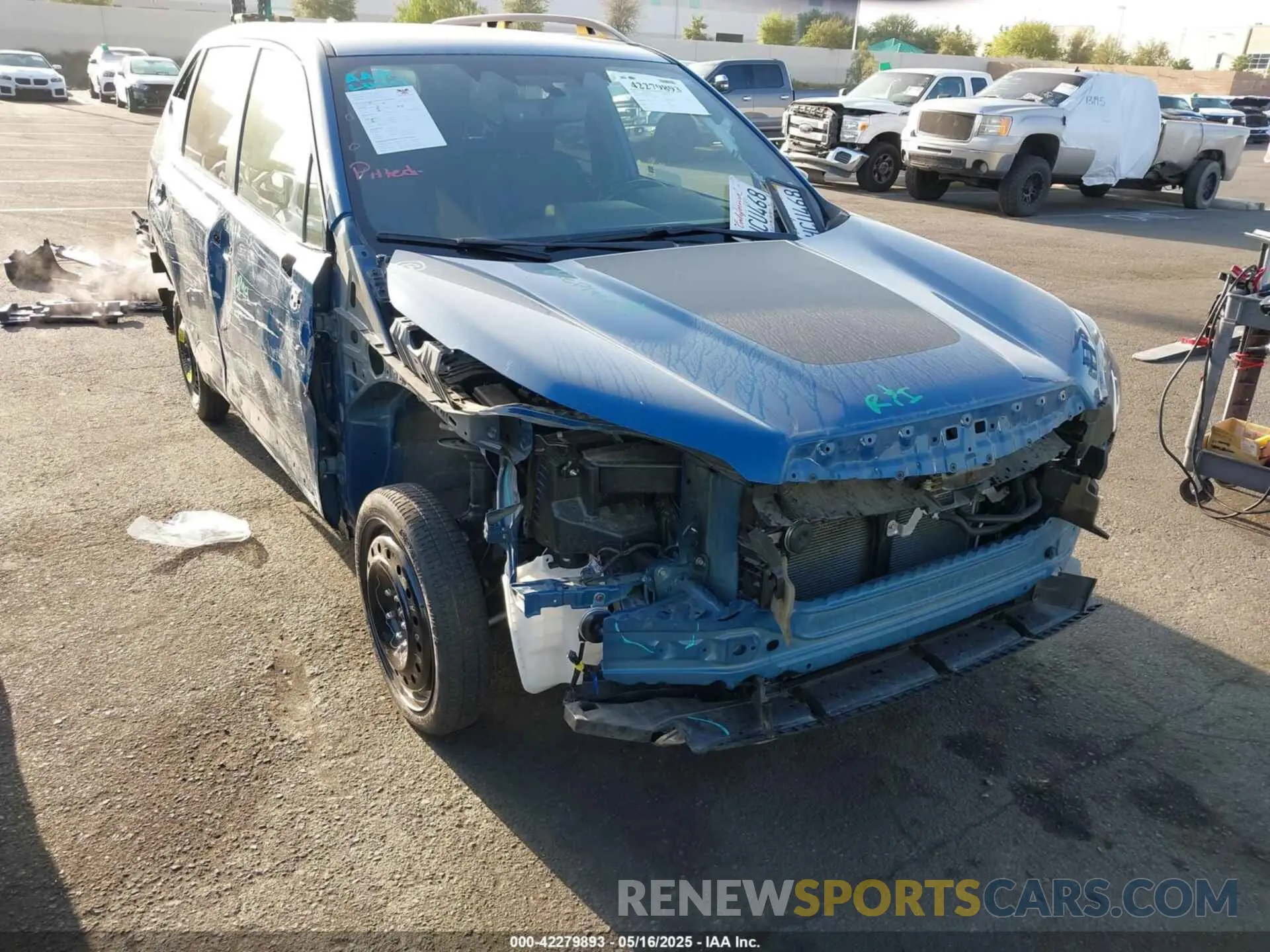 1 fotografías del automóvil dañado JF2SKAMC8PH474675 SUBARU FORESTER 2023