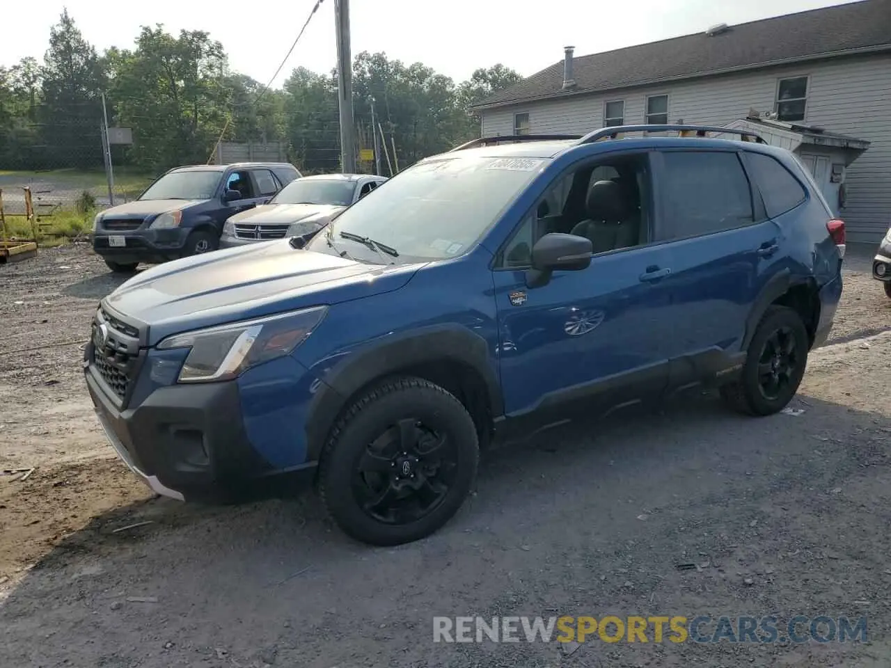 1 fotografías del automóvil dañado JF2SKAMC9PH407311 SUBARU FORESTER 2023