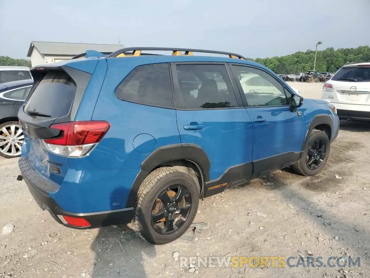 3 fotografías del automóvil dañado JF2SKAMC9PH407311 SUBARU FORESTER 2023
