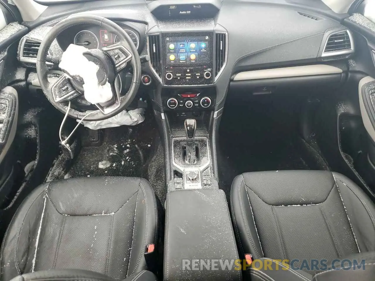 8 fotografías del automóvil dañado JF2SKANC1PH424425 SUBARU FORESTER 2023