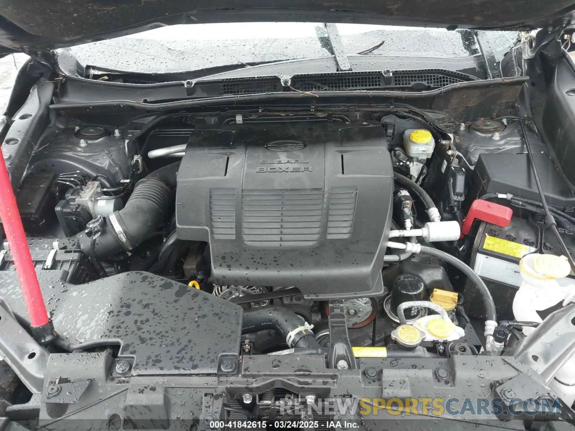 10 fotografías del automóvil dañado JF2SKANC2PH508866 SUBARU FORESTER 2023
